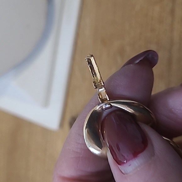 Fabulous chunky vintage chain choker necklace 18 in with lock & key 322 - Picture 11 of 12